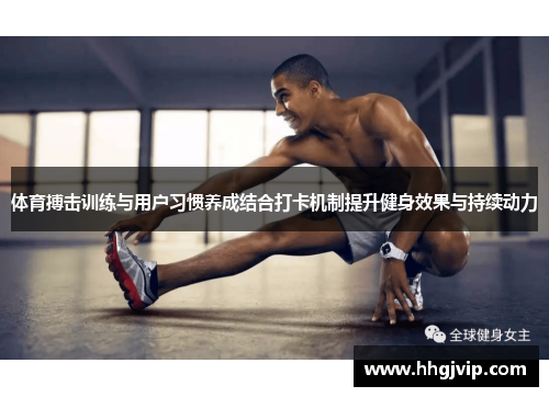 体育搏击训练与用户习惯养成结合打卡机制提升健身效果与持续动力